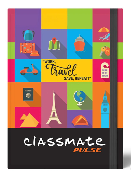 Classmate Pulse-A5 Hard Unruled Notebooks