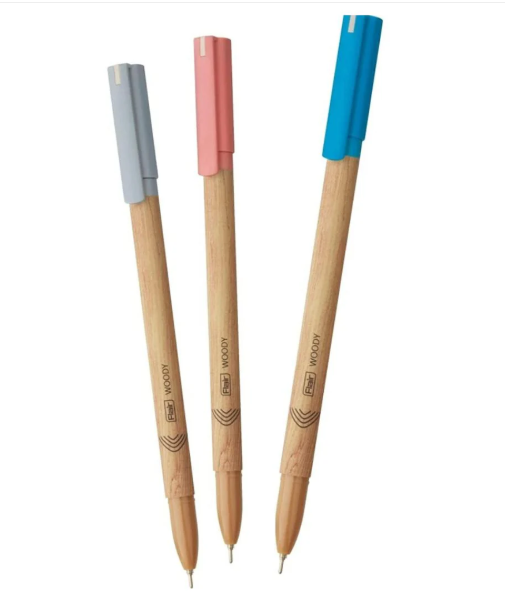 Flair Woody Ball Pens Pack Of 10